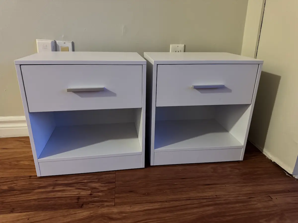 Bedroom Nightstand Set