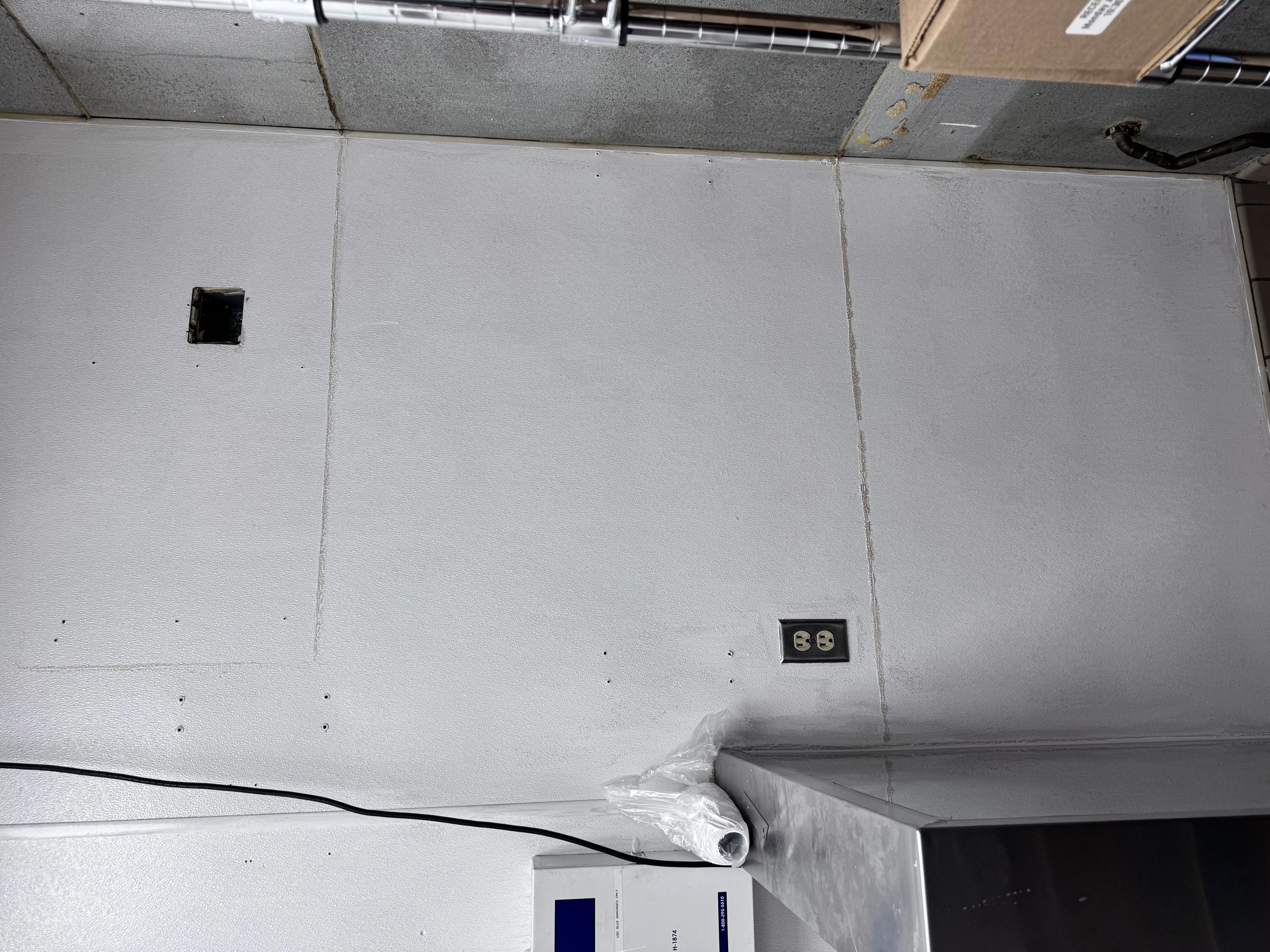 Commercial Kitchen Wall Panel Restoration — after